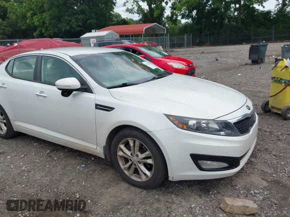 ✅ 2013 Kia Optima EX • VIN: 5XXGN4A77DG229847 • Лот: 45202808. Опубликован ранее на IAAI с пробегом 169 000 миль. Бесплатный доступ к архиву аукционных продаж из США и подробный отчёт об истории автомобиля на DreamBid. Изображение 1.