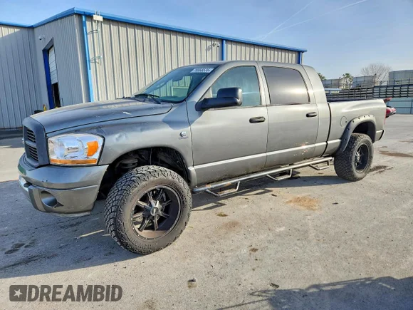 ✅ 2006 Dodge 2500 Laramie • VIN: 3D7KS29C06G230465 • Lot: 78868535. Listed on Copart with 413,899 mi. Free auction sales archive from the USA and detailed vehicle history report at DreamBid. Image 1.
