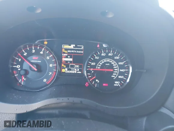 ✅ 2019 Subaru WRX STI Limited • VIN: JF1VA2Y6XK9800977 • Лот: 44557735. Опубліковано раніше на IAAI з пробігом 33 926 миль. Безкоштовний доступ до архіву аукціонних продажів зі США та докладний звіт про історію автомобіля на DreamBid. Зображення 7.