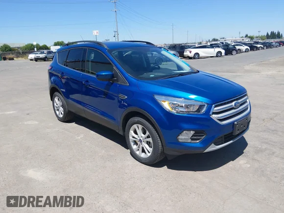 ✅ 2018 Ford Escape SE • VIN: 1FMCU9GD3JUC38770 • Lot: 45159148. Listed on IAAI with 36,045 mi. Free auction sales archive from the USA and detailed vehicle history report at DreamBid. Image 1.