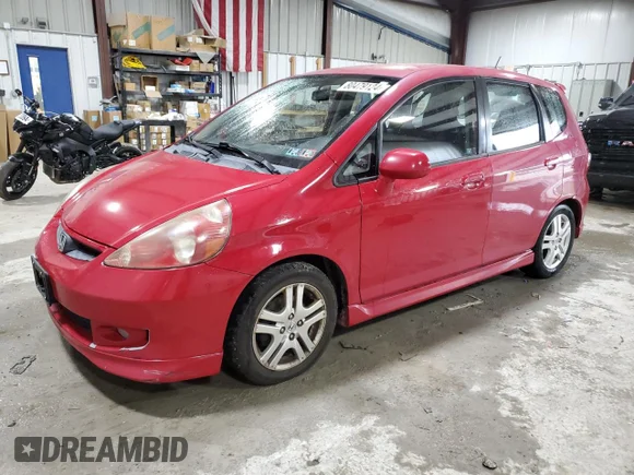 ✅ 2007 Honda Fit Sport • VIN: JHMGD37697S049189 • Lot: 80479124. Wystawiony na Copart z przebiegiem 108 800 mil. Bezpłatny archiwum sprzedaży aukcyjnych z USA i szczegółowy raport historii pojazdu na DreamBid. Zdjęcie 1.