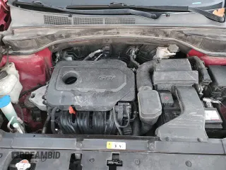 2018 Hyundai Santa Fe 2.4L z VIN 5XYZT3LB5JG528741, wystawiony jako Copart lot #90691925 z przebiegiem 97 566 mil mil oraz Szkoda całkowita • Salvage title. Historia ofert i sprzedaży dostępna na DreamBid. Obrazek 14.