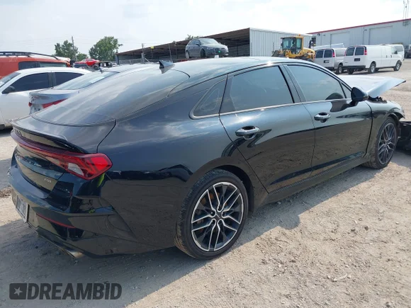 ✅ 2023 Kia K5 GT • VIN: 5XXG44J8XPG174214 • Лот: 39958513. Опубліковано раніше на IAAI з пробігом 43 166 миль. Безкоштовний доступ до архіву аукціонних продажів зі США та докладний звіт про історію автомобіля на DreamBid. Зображення 4.