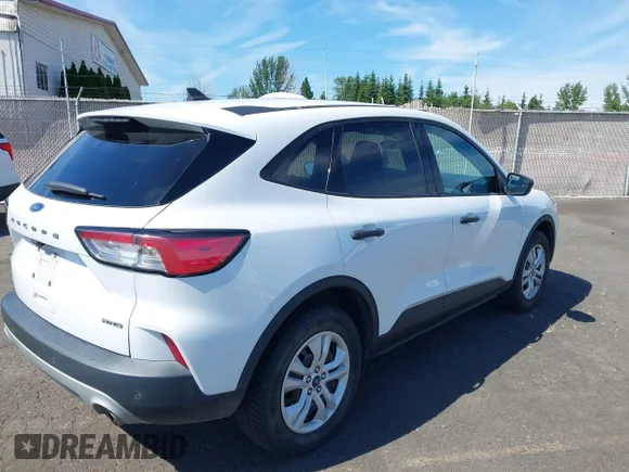 ✅ 2021 Ford Escape S • VIN: 1FMCU9F68MUA60409 • Lot: 45480328. Listed on IAAI with 77,549 mi. Free auction sales archive from the USA and detailed vehicle history report at DreamBid. Image 4.