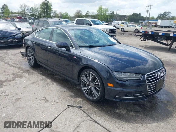 ✅ 2018 Audi A7 Prestige • VIN: WAU23AFC3JN057141 • Lot: 42039747. Listed on IAAI with 66,095 mi. Free auction sales archive from the USA and detailed vehicle history report at DreamBid. Image 1.