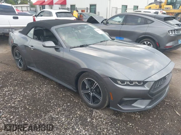 ✅ 2025 Ford Mustang EcoBoost • VIN: 1FAGP8UH8S5111304 • Lot: 43049438. Wystawiony na IAAI z przebiegiem 12 760 mil. Bezpłatny archiwum sprzedaży aukcyjnych z USA i szczegółowy raport historii pojazdu na DreamBid. Zdjęcie 1.