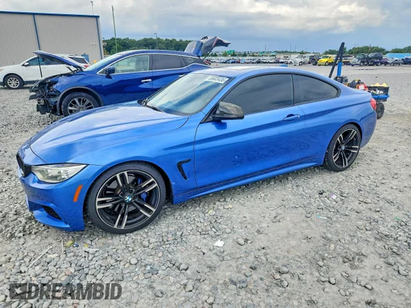✅ 2014 BMW 4 Series 428i xDrive • VIN: WBA3N9C59EF720683 • Лот: 55603436. Опубликован ранее на Copart с пробегом 142 205 миль. Бесплатный доступ к архиву аукционных продаж из США и подробный отчёт об истории автомобиля на DreamBid. Изображение 1.
