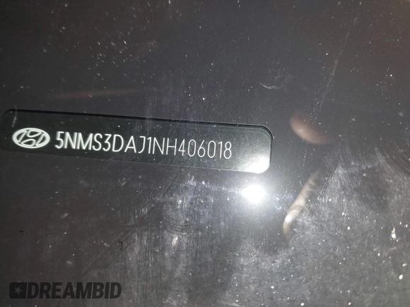 ✅ 2022 Hyundai Santa Fe SEL • VIN: 5NMS3DAJ1NH406018 • Lot: 44073447. Wystawiony na IAAI z przebiegiem 76 105 mil. Bezpłatny archiwum sprzedaży aukcyjnych z USA i szczegółowy raport historii pojazdu na DreamBid. Zdjęcie 9.