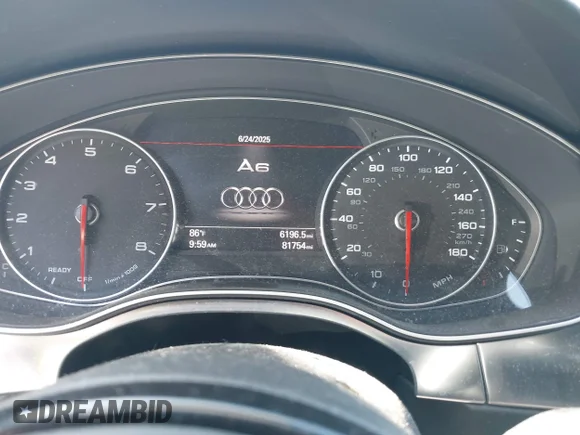 ✅ 2017 Audi A6 Premium • VIN: WAUF8AFC9HN066357 • Лот: 42569007. Опубліковано раніше на IAAI з пробігом 81 754 миль. Безкоштовний доступ до архіву аукціонних продажів зі США та докладний звіт про історію автомобіля на DreamBid. Зображення 7.