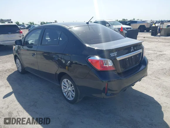 ✅ 2024 Mitsubishi Mirage ES • VIN: ML32FUFJ2RHF13964 • Лот: 42304253. Опубліковано раніше на IAAI з пробігом 6 558 миль. Безкоштовний доступ до архіву аукціонних продажів зі США та докладний звіт про історію автомобіля на DreamBid. Зображення 3.