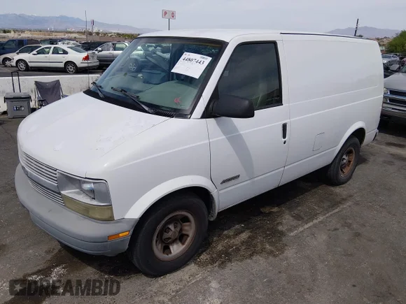 ✅ 2001 Chevrolet Astro Cargo • VIN: 1GCDM19W21B136316 • Lot: 44807443. Wystawiony na IAAI z przebiegiem 177 472 mil. Bezpłatny archiwum sprzedaży aukcyjnych z USA i szczegółowy raport historii pojazdu na DreamBid. Zdjęcie 2.