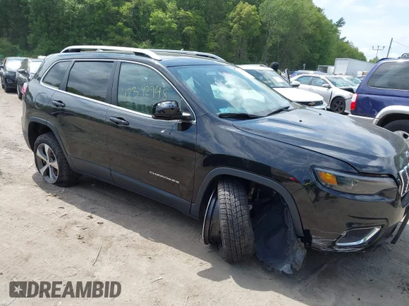 ✅ 2020 Jeep Cherokee Limited • VIN: 1C4PJMDX8LD607075 • Lot: 42392948. Wystawiony na IAAI z przebiegiem 45 310 mil. Bezpłatny archiwum sprzedaży aukcyjnych z USA i szczegółowy raport historii pojazdu na DreamBid. Zdjęcie 1.