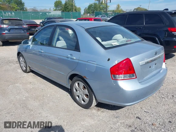 ✅ 2007 Kia Spectra EX • VIN: KNAFE121975469654 • Лот: 43328213. Опубликован ранее на IAAI с пробегом 289 913 миль. Бесплатный доступ к архиву аукционных продаж из США и подробный отчёт об истории автомобиля на DreamBid. Изображение 3.
