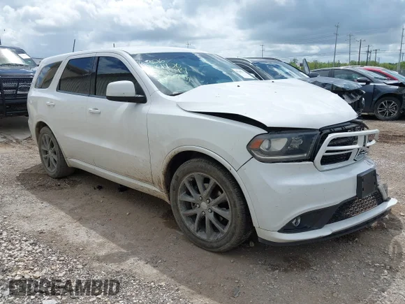 ✅ 2014 Dodge Durango SXT • VIN: 1C4RDHAG5EC590594 • Lot: 45369272. Wystawiony na IAAI z przebiegiem 147 246 mil. Bezpłatny archiwum sprzedaży aukcyjnych z USA i szczegółowy raport historii pojazdu na DreamBid. Zdjęcie 1.