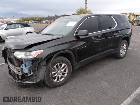 ✅ 2020 Chevrolet Traverse LS • VIN: 1GNERFKW4LJ320105 • Lot: 44405210. Wystawiony na IAAI z przebiegiem 76 149 mil. Bezpłatny archiwum sprzedaży aukcyjnych z USA i szczegółowy raport historii pojazdu na DreamBid. Zdjęcie 2.