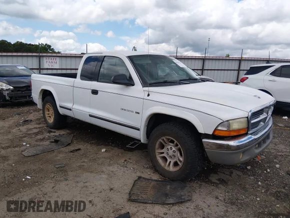 ✅ 2002 Dodge Dakota SLT • VIN: 1B7GL42N12S507860 • Лот: 45358143. Опубликован ранее на IAAI с пробегом 156 180 миль. Бесплатный доступ к архиву аукционных продаж из США и подробный отчёт об истории автомобиля на DreamBid. Изображение 1.