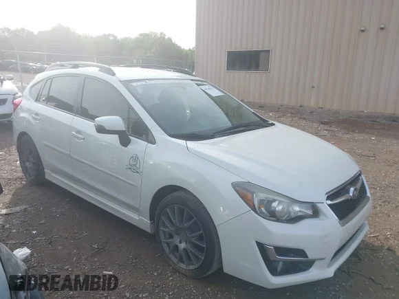 ✅ 2016 Subaru Impreza Special Sports Premium • VIN: JF1GPAP63G8286213 • Лот: 44748192. Опубликован ранее на IAAI с пробегом 114 008 миль. Бесплатный доступ к архиву аукционных продаж из США и подробный отчёт об истории автомобиля на DreamBid. Изображение 1.