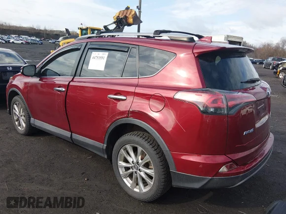 ✅ 2018 Toyota RAV4 Limited • VIN: 2T3DFREV1JW838463 • Lot: 44753551. Listed on IAAI with 146,230 mi. Free auction sales archive from the USA and detailed vehicle history report at DreamBid. Image 3.