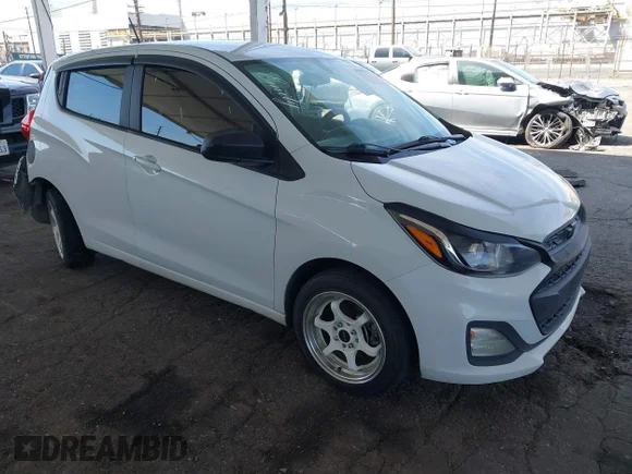 ✅ 2020 Chevrolet Spark LS • VIN: KL8CB6SA4LC423398 • Lot: 41862507. Wystawiony na IAAI z przebiegiem 76 162 mil. Bezpłatny archiwum sprzedaży aukcyjnych z USA i szczegółowy raport historii pojazdu na DreamBid. Zdjęcie 1.