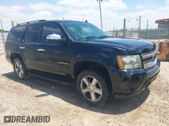 ✅ 2008 Chevrolet Tahoe LTZ • VIN: 1GNFC13068J122734 • Lot: 44951304. Listed on IAAI with 377,930 mi. Free auction sales archive from the USA and detailed vehicle history report at DreamBid. Image 1.