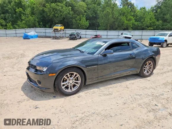 ✅ 2015 Chevrolet Camaro LT • VIN: 2G1FD1E30F9275494 • Lot: 59165006. Listed on Copart with 144,086 mi. Free auction sales archive from the USA and detailed vehicle history report at DreamBid. Image 1.