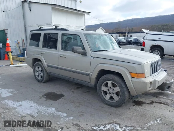✅ 2008 Jeep Commander Sport • VIN: 1J8HG48KX8C198570 • Lot: 44419666. Listed on IAAI with 144,025 mi. Free auction sales archive from the USA and detailed vehicle history report at DreamBid. Image 1.