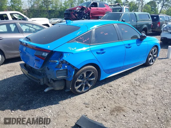 ✅ 2026 Honda Civic Sport Touring • VIN: 19XFL4H94TE005290 • Лот: 45093233. Опубліковано раніше на IAAI з пробігом 4 082 миль. Безкоштовний доступ до архіву аукціонних продажів зі США та докладний звіт про історію автомобіля на DreamBid. Зображення 4.