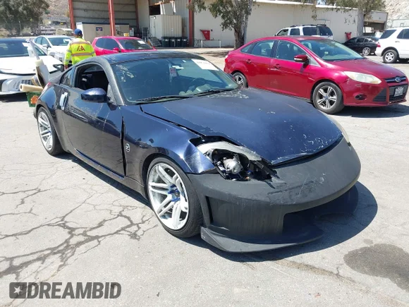 ✅ 2007 Nissan 350Z Touring • VIN: JN1BZ34D47M506501 • Lot: 44976054. Wystawiony na IAAI z przebiegiem 145 592 mil. Bezpłatny archiwum sprzedaży aukcyjnych z USA i szczegółowy raport historii pojazdu na DreamBid. Zdjęcie 1.