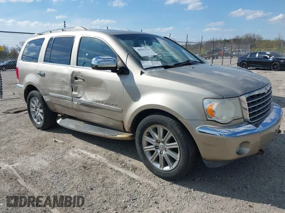 ✅ 2008 Chrysler Aspen Limited • VIN: 1A8HW58298F138173 • Лот: 44943376. Опубликован ранее на IAAI с пробегом 179 217 миль. Бесплатный доступ к архиву аукционных продаж из США и подробный отчёт об истории автомобиля на DreamBid. Изображение 1.