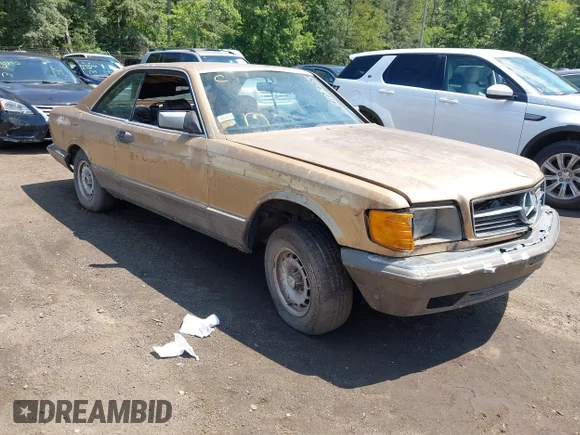 ✅ 1985 Mercedes-Benz 500 • VIN: WDBCA44D6FA092702 • Lot: 43008035. Listed on IAAI with 168,838 mi. Free auction sales archive from the USA and detailed vehicle history report at DreamBid. Image 1.