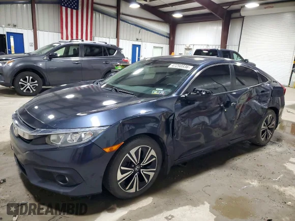 ✅ 2017 Honda Civic EX-L • VIN: 2HGFC1F81HH656351 • Lot: 47298936. Listed on Copart with 60,366 mi. Free auction sales archive from the USA and detailed vehicle history report at DreamBid. Image 1.