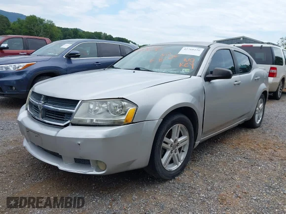 ✅ 2008 Dodge Avenger SE • VIN: 1B3LC46K78N114016 • Lot: 42768156. Listed on IAAI with 233,000 mi. Free auction sales archive from the USA and detailed vehicle history report at DreamBid. Image 6.