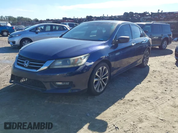 ✅ 2015 Honda Accord Sport • VIN: 1HGCR2F52FA253990 • Lot: 44223671. Wystawiony na IAAI z przebiegiem 139 704 mil. Bezpłatny archiwum sprzedaży aukcyjnych z USA i szczegółowy raport historii pojazdu na DreamBid. Zdjęcie 2.