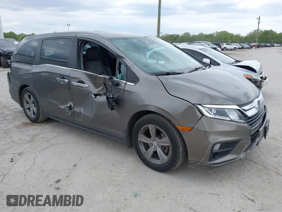 ✅ 2018 Honda Odyssey EX-L • VIN: 5FNRL6H71JB019047 • Лот: 45065174. Опубліковано раніше на IAAI з пробігом 139 792 миль. Безкоштовний доступ до архіву аукціонних продажів зі США та докладний звіт про історію автомобіля на DreamBid. Зображення 1.
