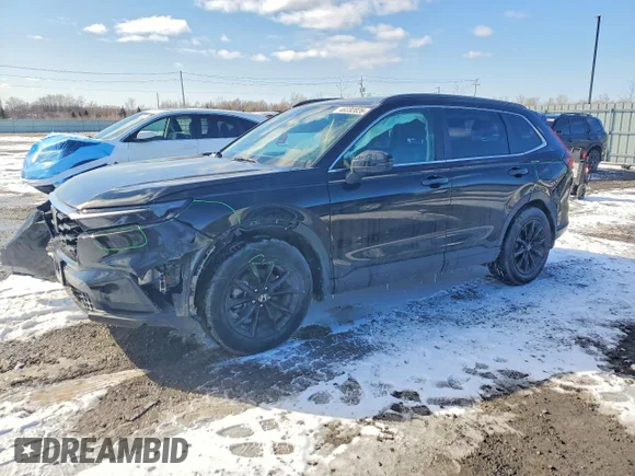 ✅ 2025 Honda CR-V Sport • VIN: 2HKRS4H52SH125113 • Лот: 48232826. Опубликован ранее на Copart с пробегом 43 886 миль. Бесплатный доступ к архиву аукционных продаж из США и подробный отчёт об истории автомобиля на DreamBid. Изображение 1.