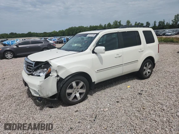 ✅ 2014 Honda Pilot Touring • VIN: 5FNYF4H9XEB021331 • Лот: 52578736. Опубліковано раніше на Copart з пробігом Не вказано. Безкоштовний доступ до архіву аукціонних продажів зі США та докладний звіт про історію автомобіля на DreamBid. Зображення 1.