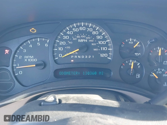 ✅ 2006 Chevrolet Silverado 1500 LT1 • VIN: 1GCEC19ZX6Z120817 • Lot: 43221292. Wystawiony na IAAI z przebiegiem 130 360 mil. Bezpłatny archiwum sprzedaży aukcyjnych z USA i szczegółowy raport historii pojazdu na DreamBid. Zdjęcie 7.
