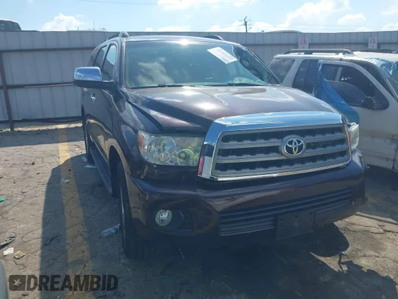 ✅ 2013 Toyota Sequoia Limited • VIN: 5TDJY5G14DS091849 • Lot: 40504193. Listed on IAAI with 73,367 mi. Free auction sales archive from the USA and detailed vehicle history report at DreamBid. Image 1.