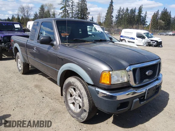 ✅ 2004 Ford Ranger XL Fleet • VIN: 1FTZR45E04PA42108 • Lot: 44764488. Listed on IAAI with 190,322 mi. Free auction sales archive from the USA and detailed vehicle history report at DreamBid. Image 1.