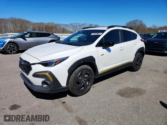 ✅ 2026 Subaru Crosstrek Special Sports • VIN: 4S4GUHF66T3734668 • Лот: 49731176. Опубліковано раніше на Copart з пробігом 2 913 миль. Безкоштовний доступ до архіву аукціонних продажів зі США та докладний звіт про історію автомобіля на DreamBid. Зображення 1.