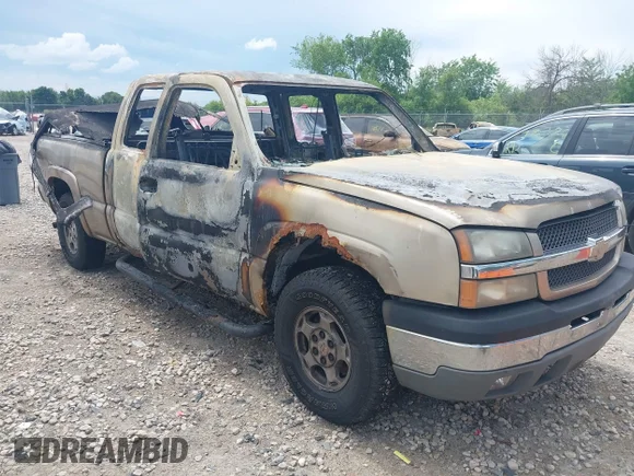 ✅ 2004 Chevrolet Silverado 1500 LS • VIN: 1GCEK19T94E204226 • Лот: 45482828. Опубликован ранее на IAAI с пробегом Не указан. Бесплатный доступ к архиву аукционных продаж из США и подробный отчёт об истории автомобиля на DreamBid. Изображение 1.