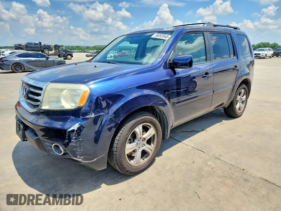 ✅ 2013 Honda Pilot EX-L • VIN: 5FNYF4H60DB025750 • Лот: 56093946. Опубликован ранее на Copart с пробегом 191 638 миль. Бесплатный доступ к архиву аукционных продаж из США и подробный отчёт об истории автомобиля на DreamBid. Изображение 1.