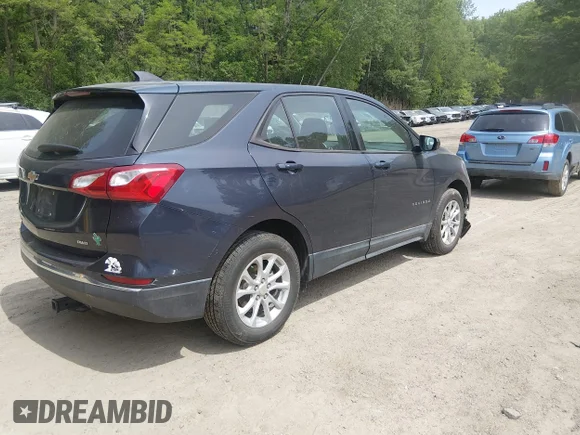 ✅ 2018 Chevrolet Equinox LS • VIN: 3GNAXREV8JL127390 • Lot: 45283424. Wystawiony na IAAI z przebiegiem 105 787 mil. Bezpłatny archiwum sprzedaży aukcyjnych z USA i szczegółowy raport historii pojazdu na DreamBid. Zdjęcie 4.