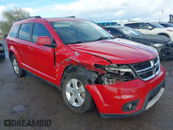 ✅ 2012 Dodge Journey SXT • VIN: 3C4PDCBG8CT368819 • Lot: 44404091. Listed on IAAI with 323,332 mi. Free auction sales archive from the USA and detailed vehicle history report at DreamBid. Image 6.