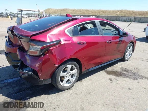 ✅ 2017 Chevrolet Volt LT • VIN: 1G1RC6S5XHU118984 • Lot: 45151385. Listed on IAAI with 241,363 mi. Free auction sales archive from the USA and detailed vehicle history report at DreamBid. Image 4.