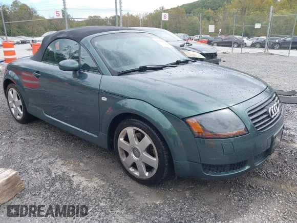 ✅ 2001 Audi TT • VIN: TRUTX28N111043395 • Lot: 43346169. Listed on IAAI with 112,702 mi. Free auction sales archive from the USA and detailed vehicle history report at DreamBid. Image 1.