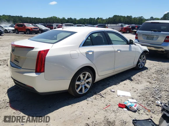 ✅ 2014 Cadillac ATS Standard RWD • VIN: 1G6AA5RA0E0155037 • Lot: 45154100. Wystawiony na IAAI z przebiegiem 100 000 mil. Bezpłatny archiwum sprzedaży aukcyjnych z USA i szczegółowy raport historii pojazdu na DreamBid. Zdjęcie 4.