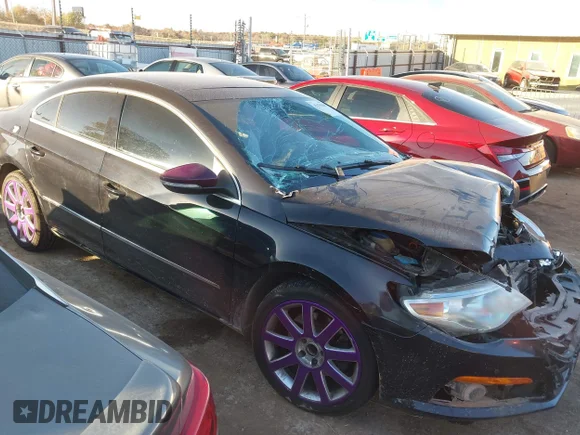 ✅ 2009 Volkswagen CC Luxury • VIN: WVWHL73C59E513107 • Лот: 43670060. Опубликован ранее на IAAI с пробегом 177 870 миль. Бесплатный доступ к архиву аукционных продаж из США и подробный отчёт об истории автомобиля на DreamBid. Изображение 1.