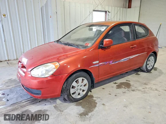 ✅ 2010 Hyundai Accent GS • VIN: KMHCM3AC1AU151544 • Лот: 51876616. Опубліковано раніше на Copart з пробігом Не вказано. Безкоштовний доступ до архіву аукціонних продажів зі США та докладний звіт про історію автомобіля на DreamBid. Зображення 1.
