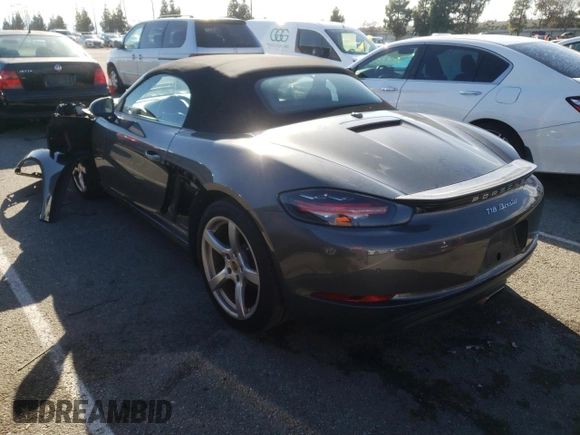 ✅ 2017 Porsche 718 Boxster • VIN: WP0CA2A81HS221942 • Лот: 36581523. Опубліковано раніше на Copart з пробігом 73 954 миль. Безкоштовний доступ до архіву аукціонних продажів зі США та докладний звіт про історію автомобіля на DreamBid. Зображення 2.